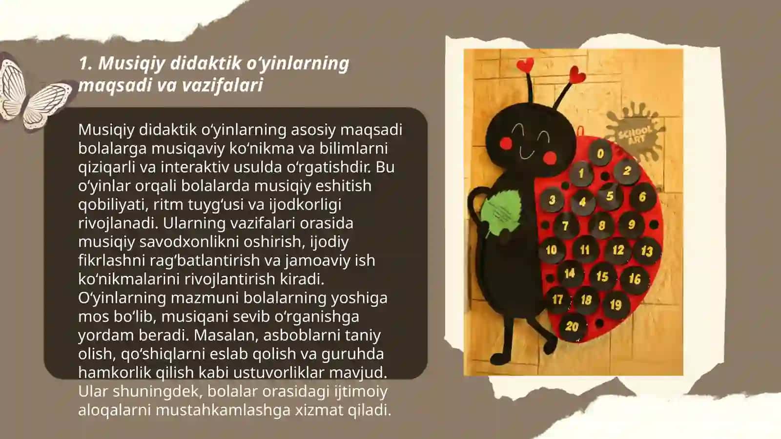 Musiqaviy didaktik o'yinlar 3