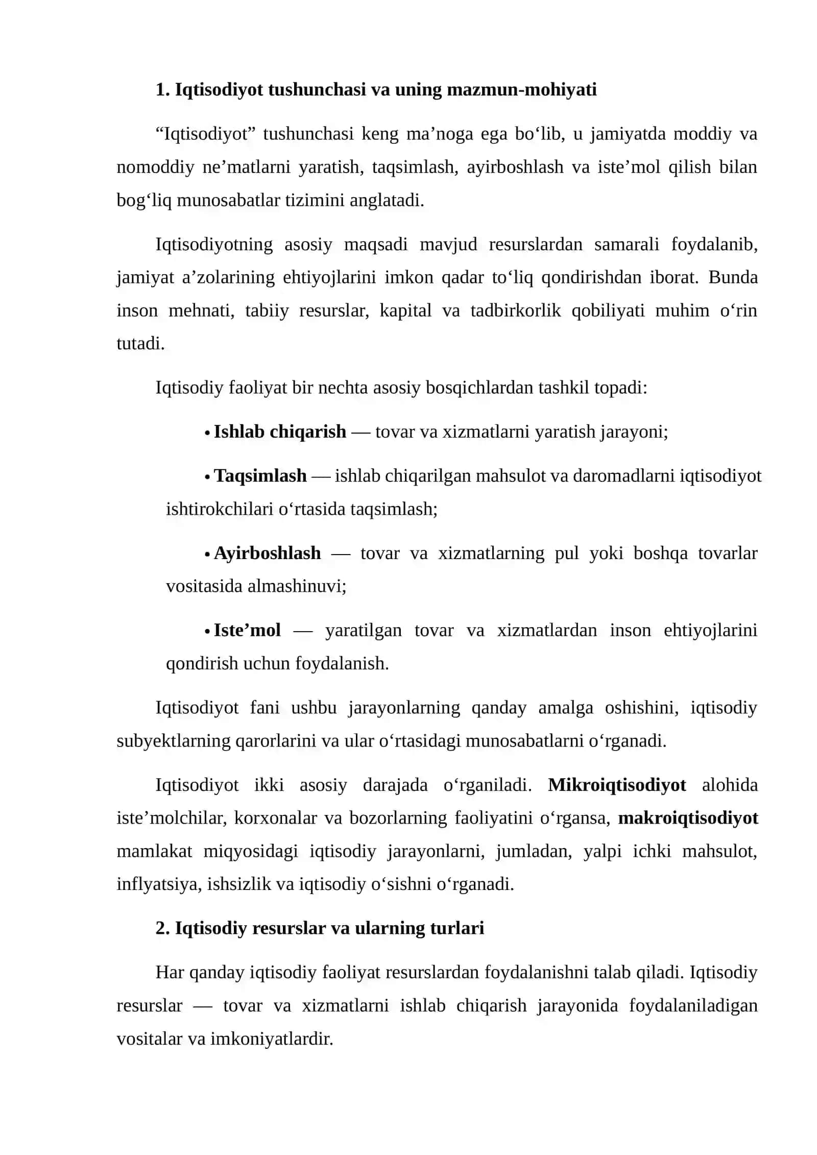 IQTISODIYOT ASOSLARI 3
