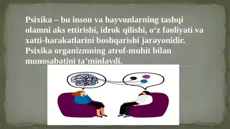 Miya va psixika. Ong haqida tushuncha 3