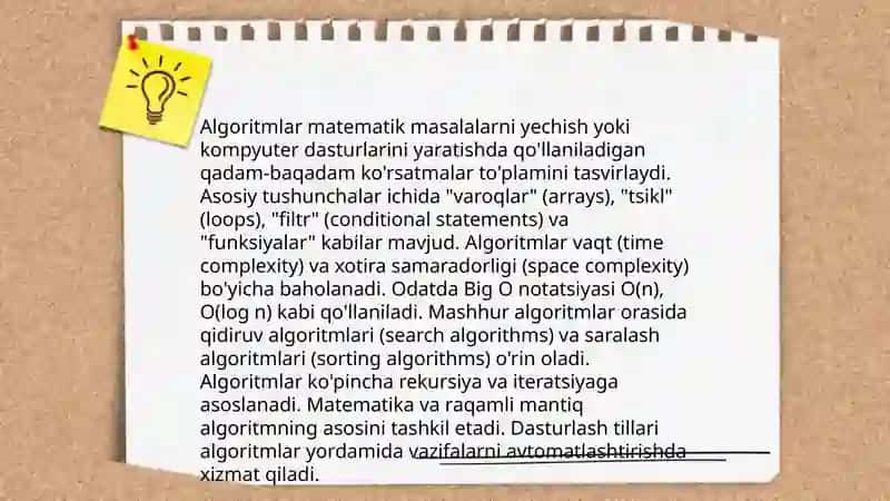 Algaritmlar va formal tillar nazariyasi asoslari 3