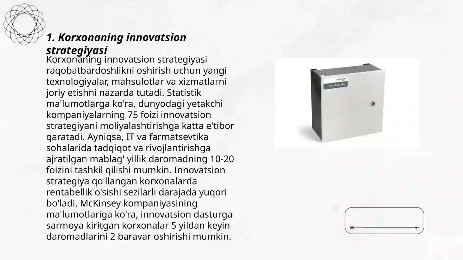 Korxonani innovatsion faoliyati 3