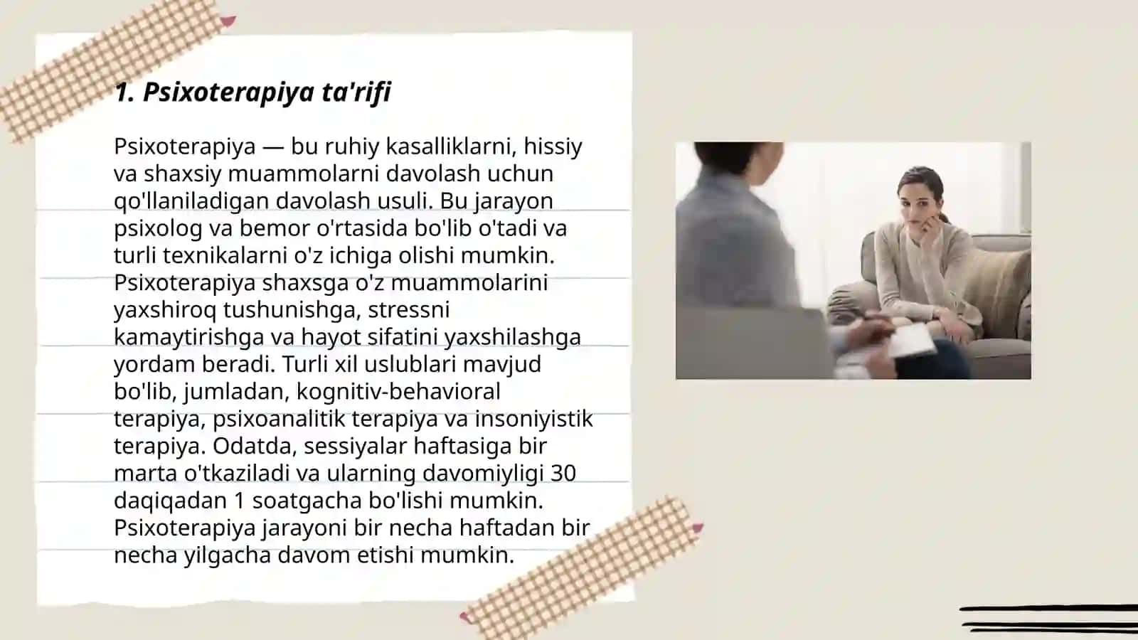 Psixoterapiya nazariyasi 3