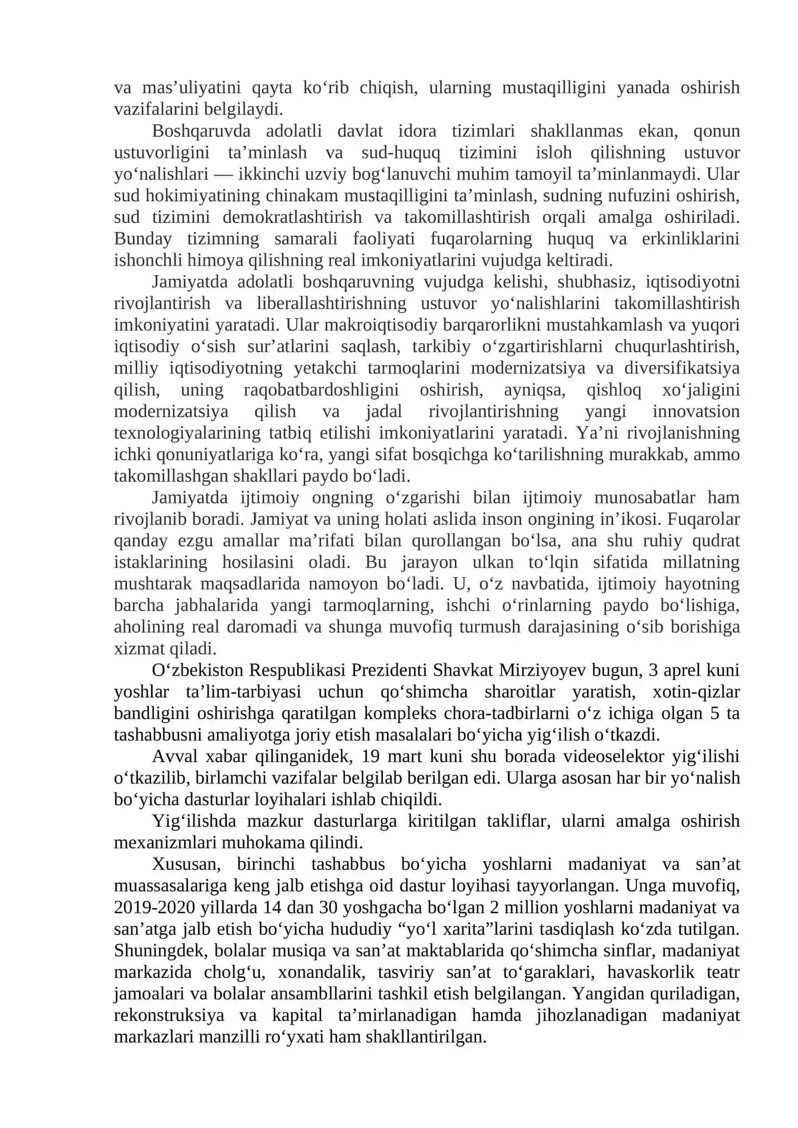 O’zbekiston Respublikasidagi ijtimoiy o’zgarishlar 3
