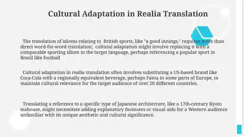 Realias and their translation 3