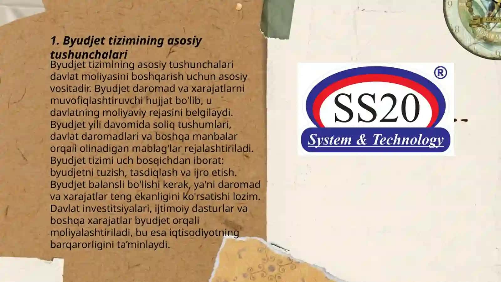 Byudjet tizimi va uning tarkibiy qismlari 3