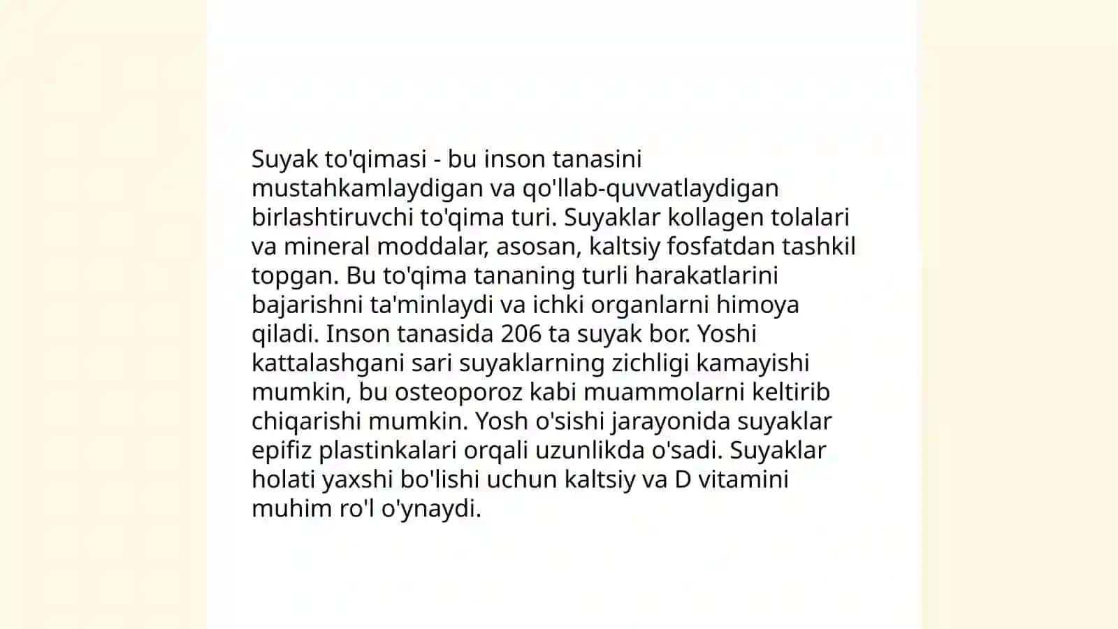 Suyaklar Harakatlanish organi 3