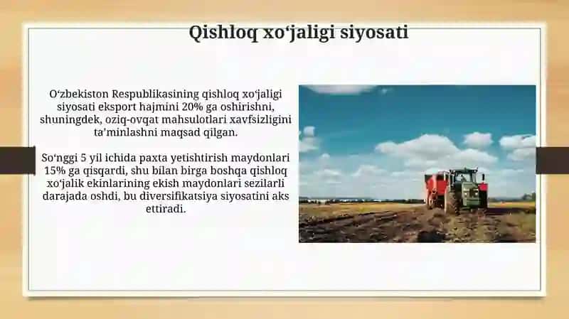 Qishloq xoʻjaligi 3