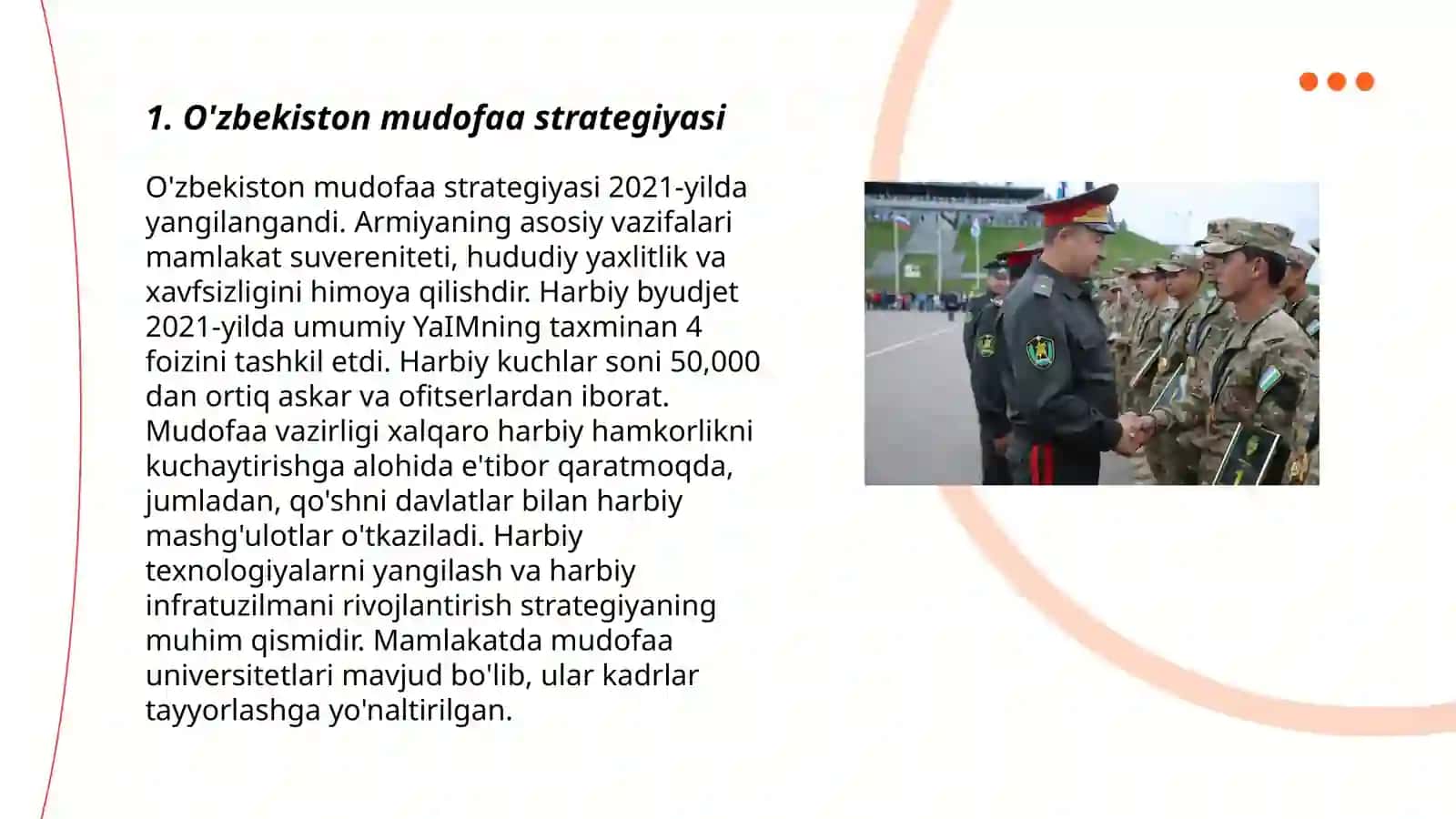 O'zbekiston Respublikasi mudofa doktrinasi 3