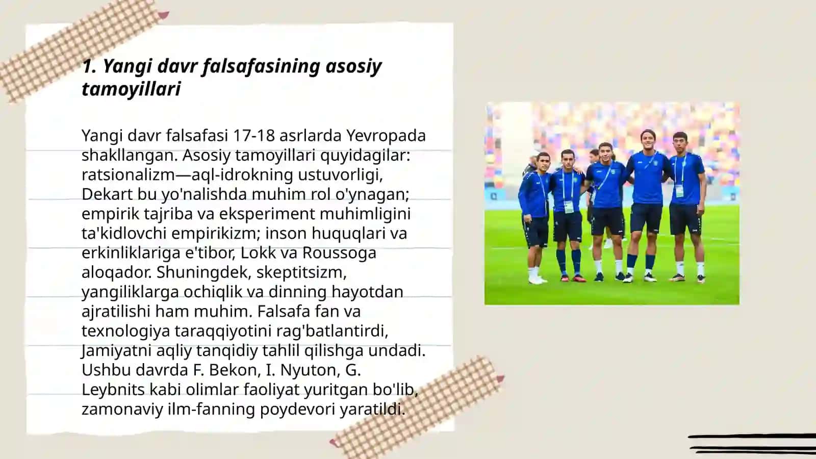 Yangi davr G'arb falsafasi 3