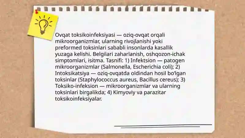 Ovqat toksikoinfeksiyalari 3