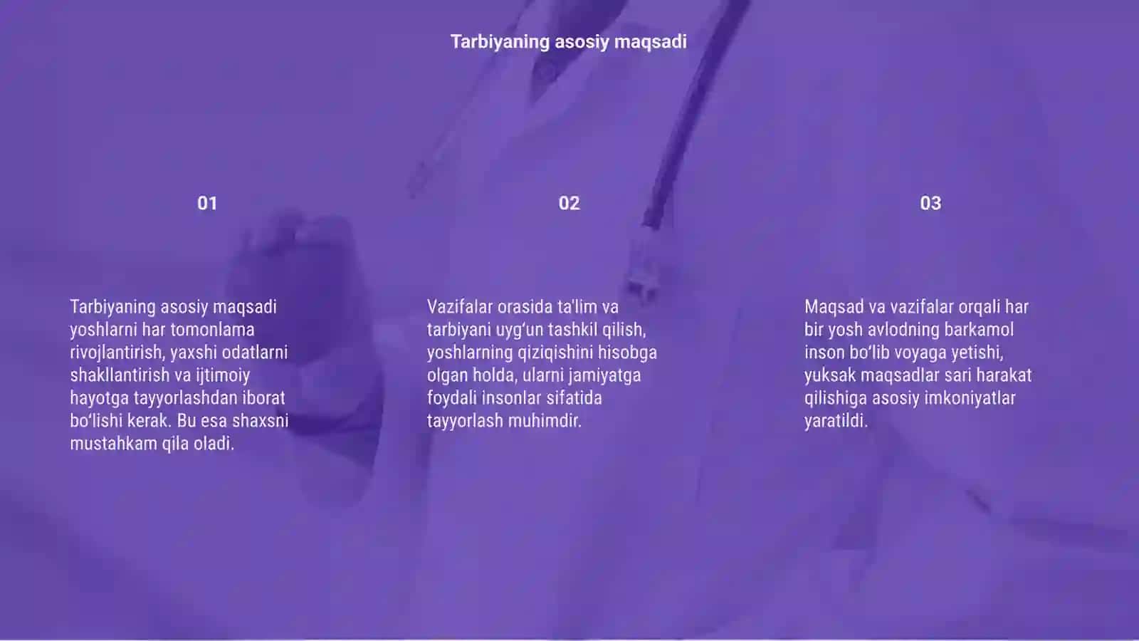 Tarbiyaning maqsad va vazifalari 3