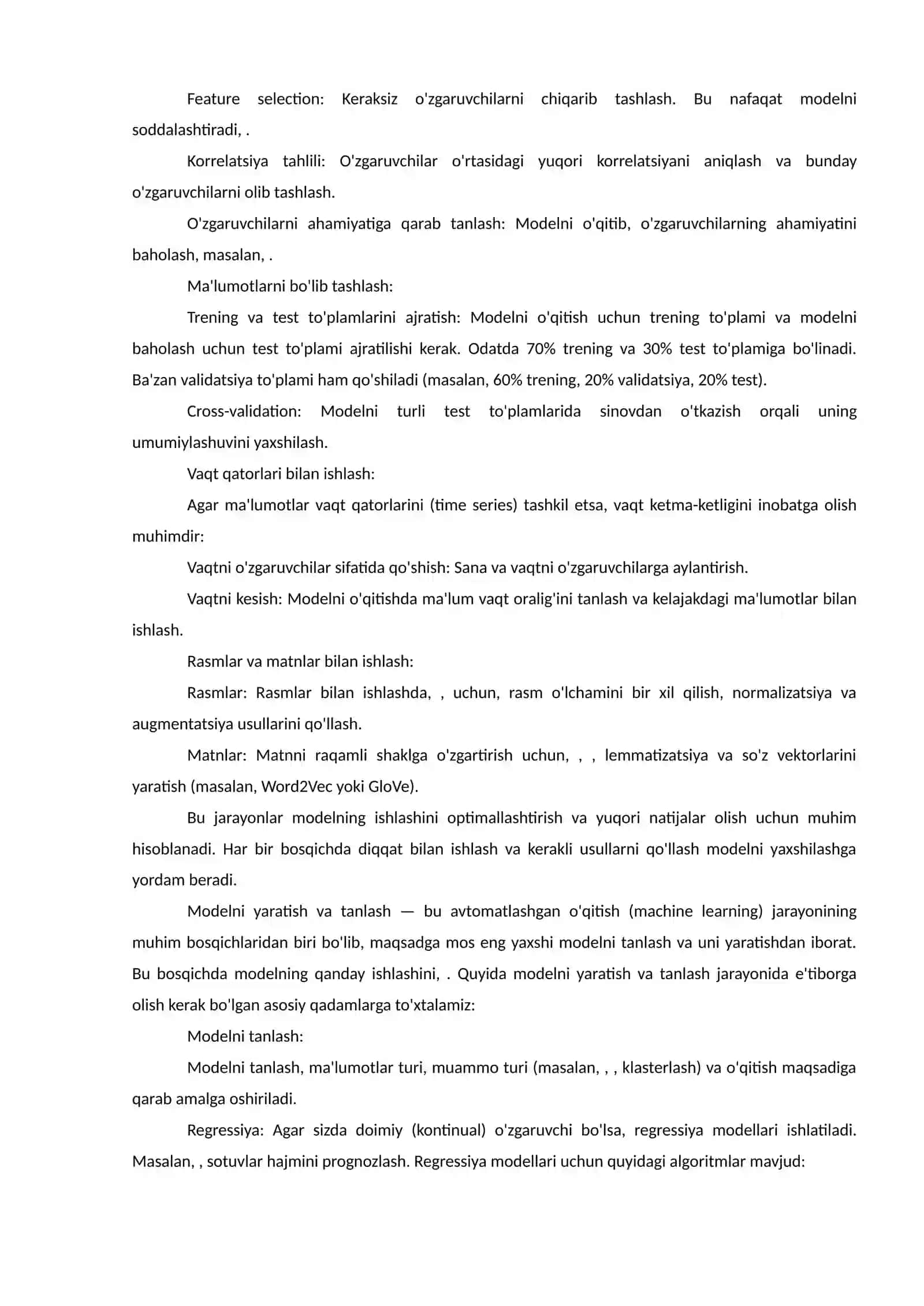 Machine learningni iqtisodiyot tarmoqlarida qoʻllash 3