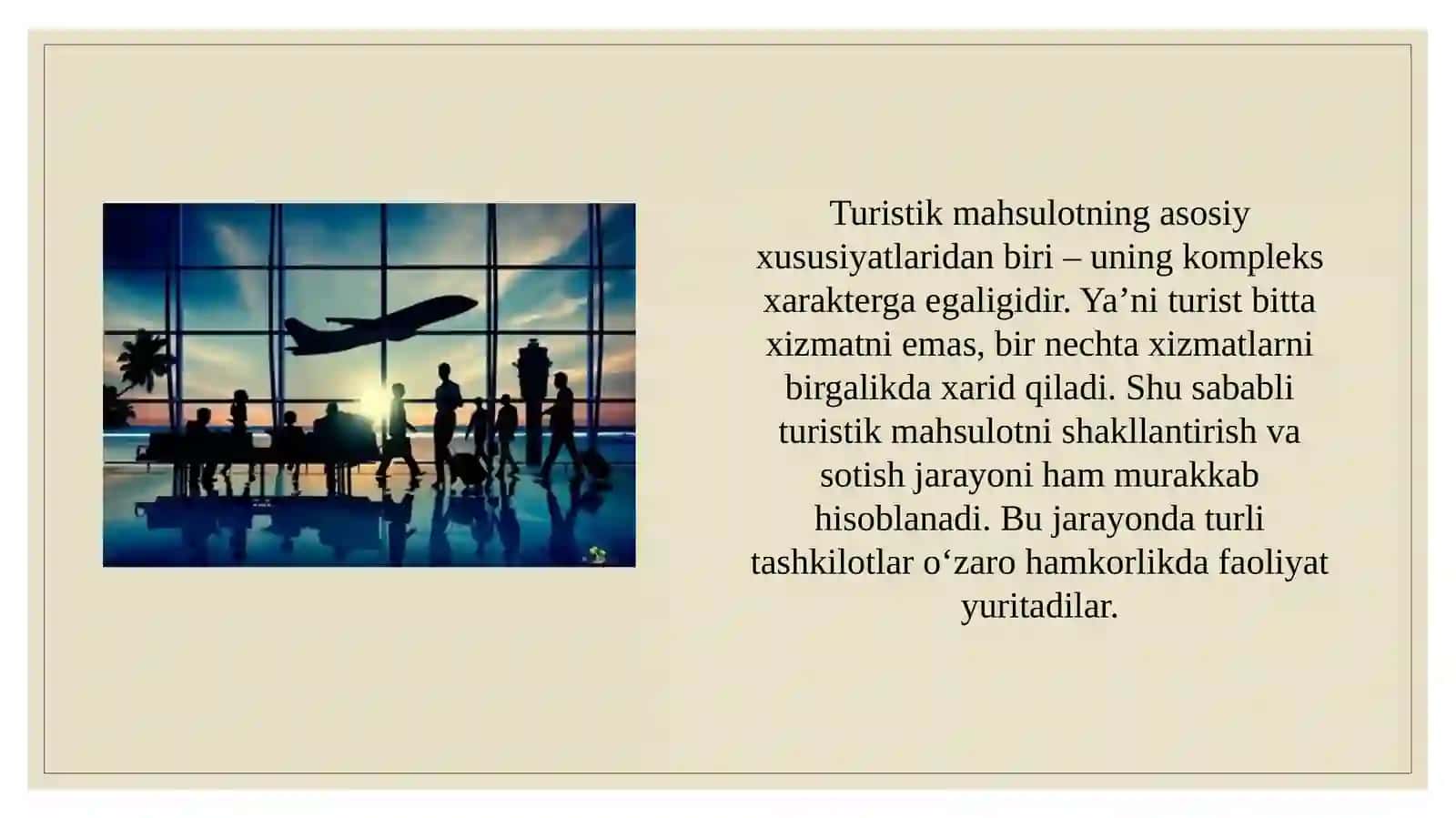 Turistik mahsulotlarni sotishni tashkil qilish 3