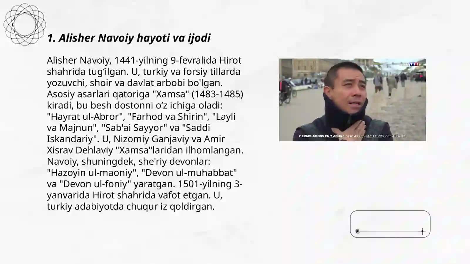 "Majolis un-nafois" asarini o‘rganish 3