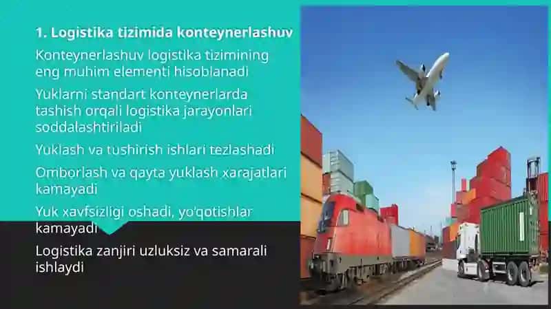Konteynerlashuv va intermodal tizimlar iqtisodiyoti 3