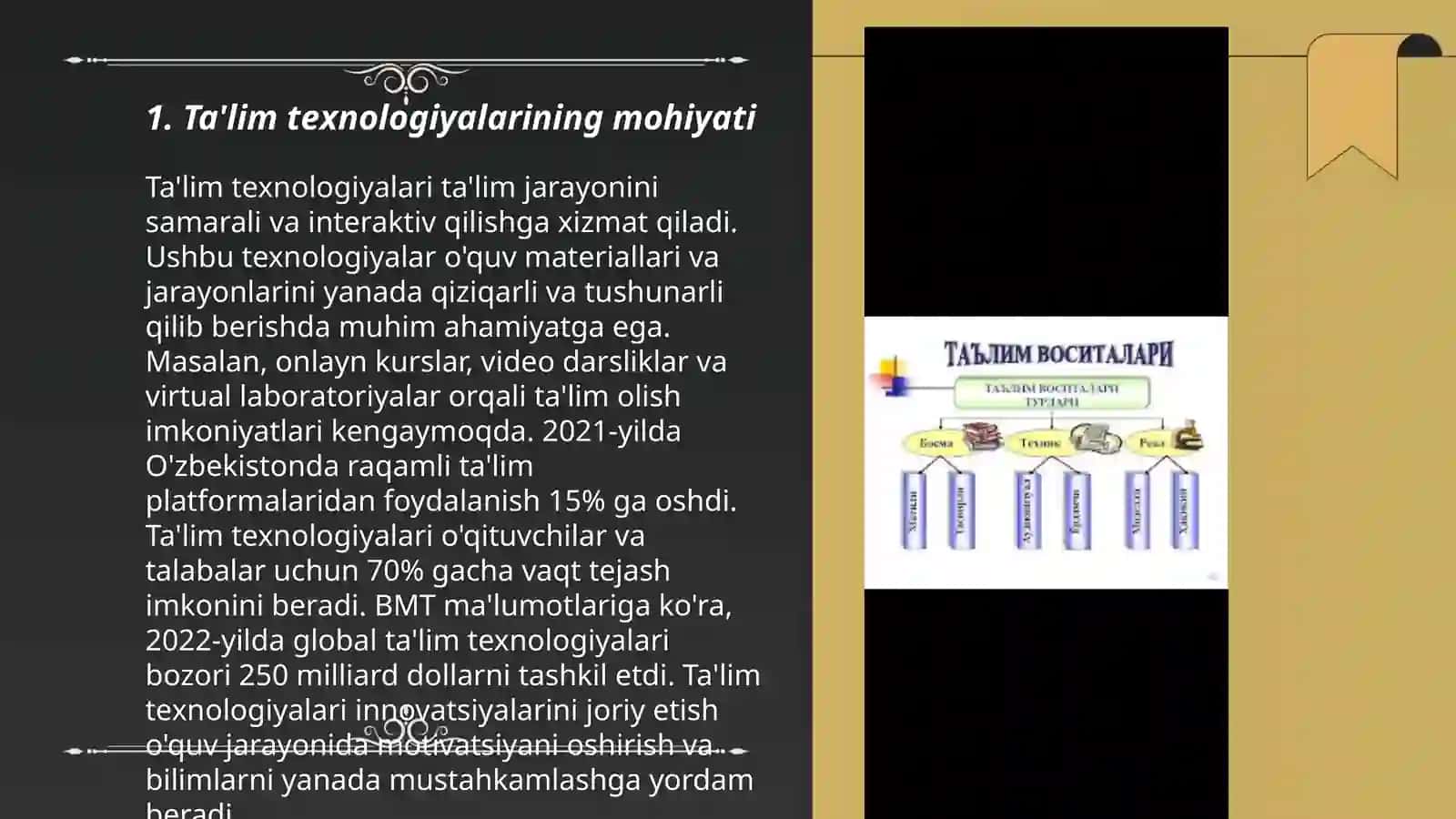 Taʼlim texnologiyasining rivojlanish bosqichlari 3