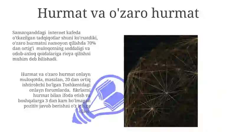 Tarmoq Odobi: Asosiy Qoidalar 3