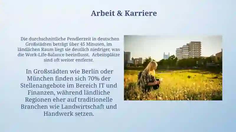Leben in der Stadt, Leben auf dem Land 3