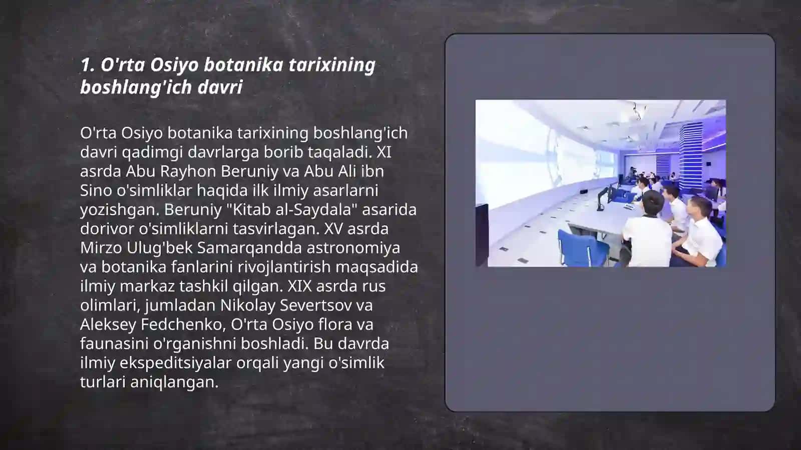 Markaziy Osiyoda Botanika fanining rivojlanishi 3