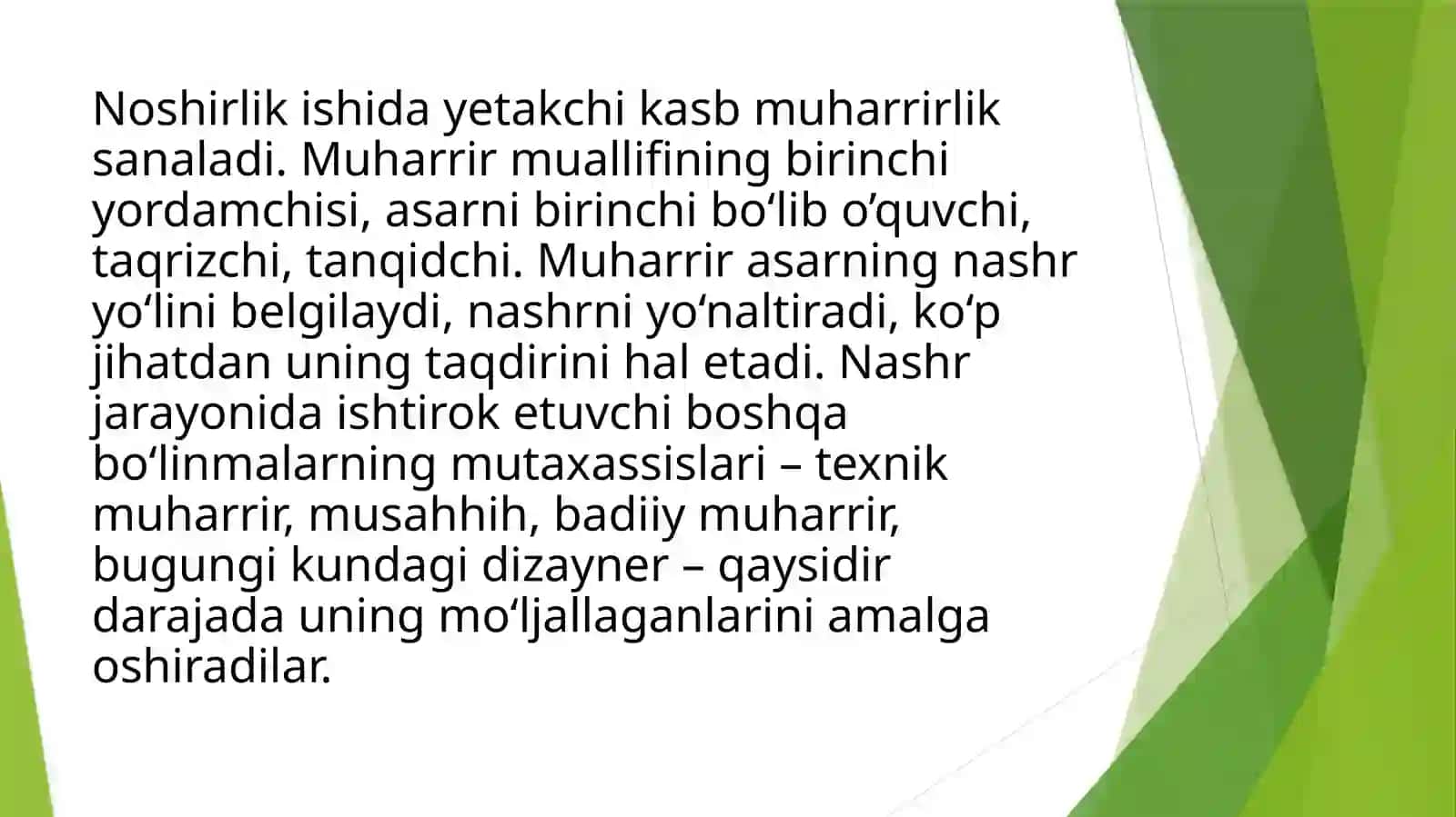 Muharrirlik mahoratining nazariy asoslari 3