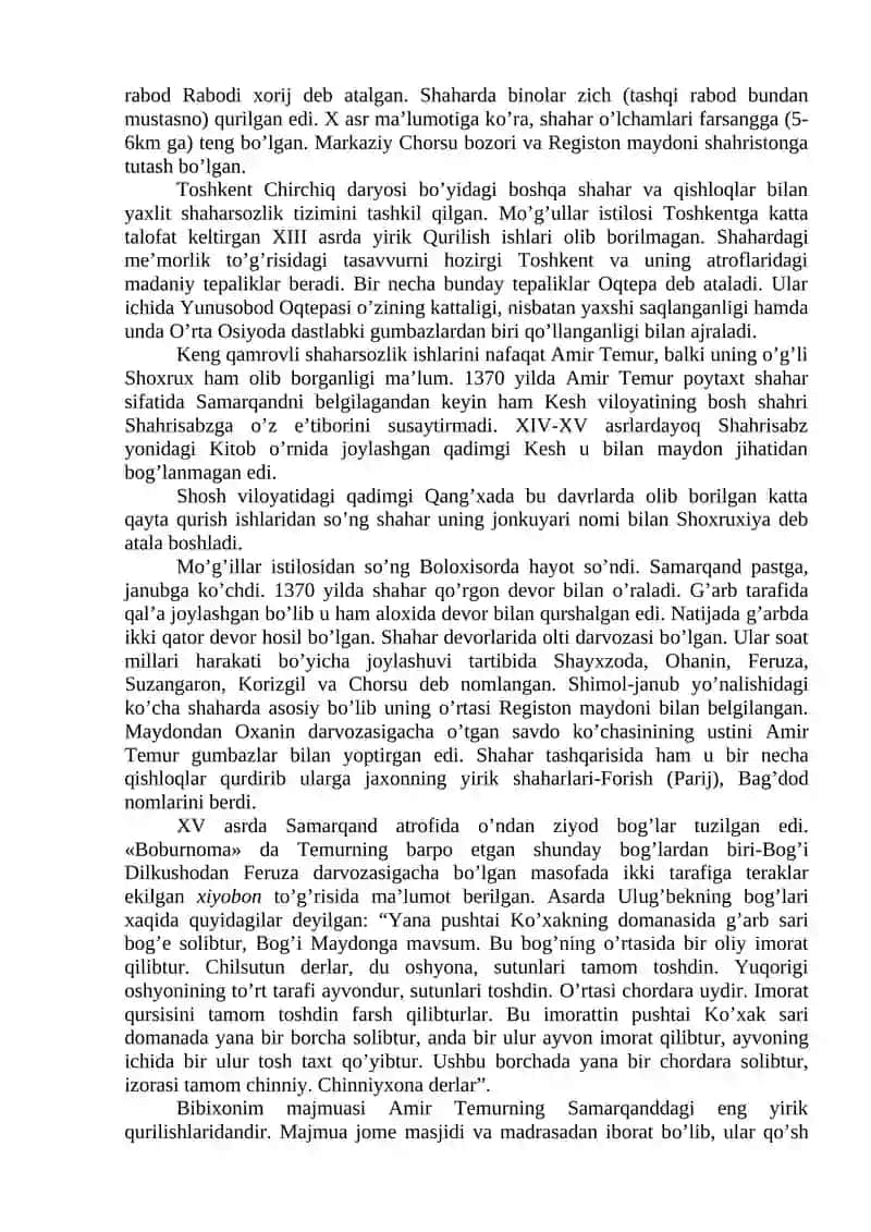 O‘rta asrlar shaharsozligi (V-XV asr) 3
