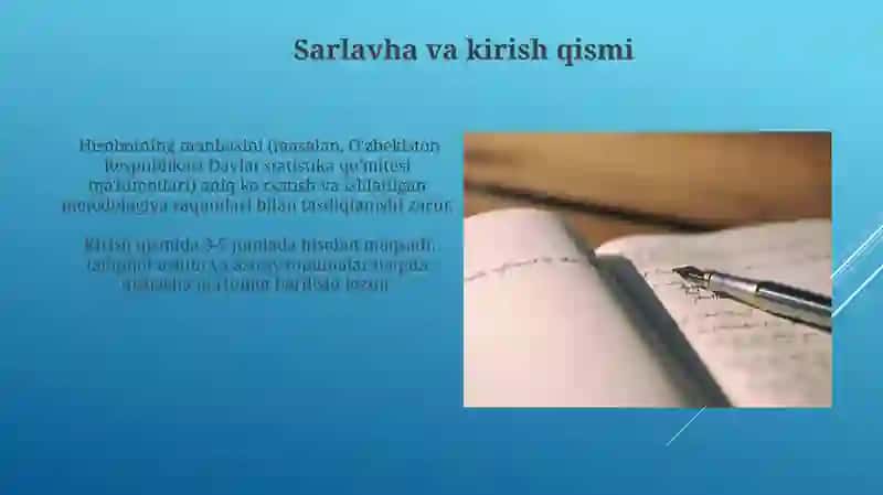 Referat va uning yozish tartibi 3