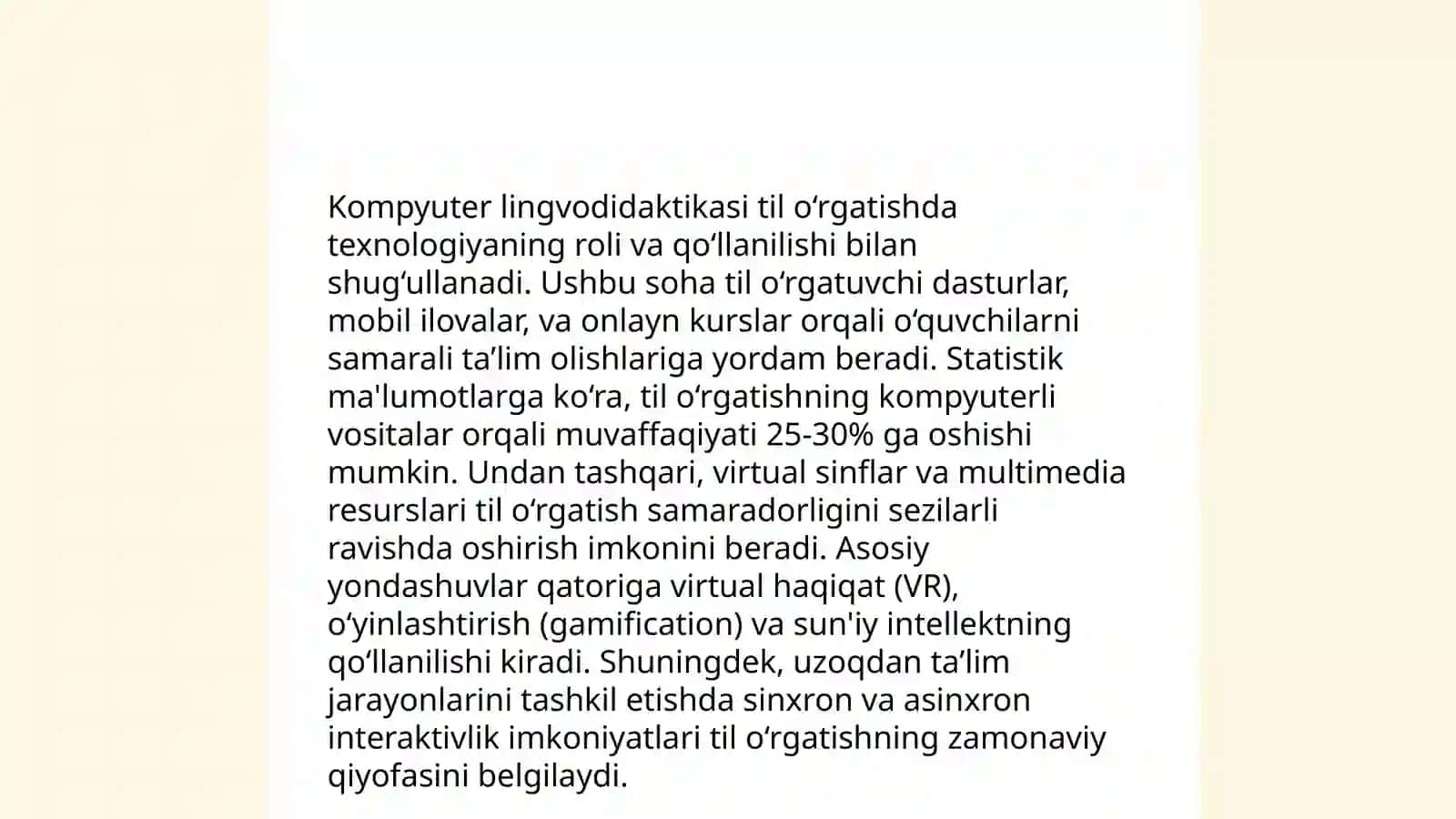 Kompyuter lingvodidaktikasi 3