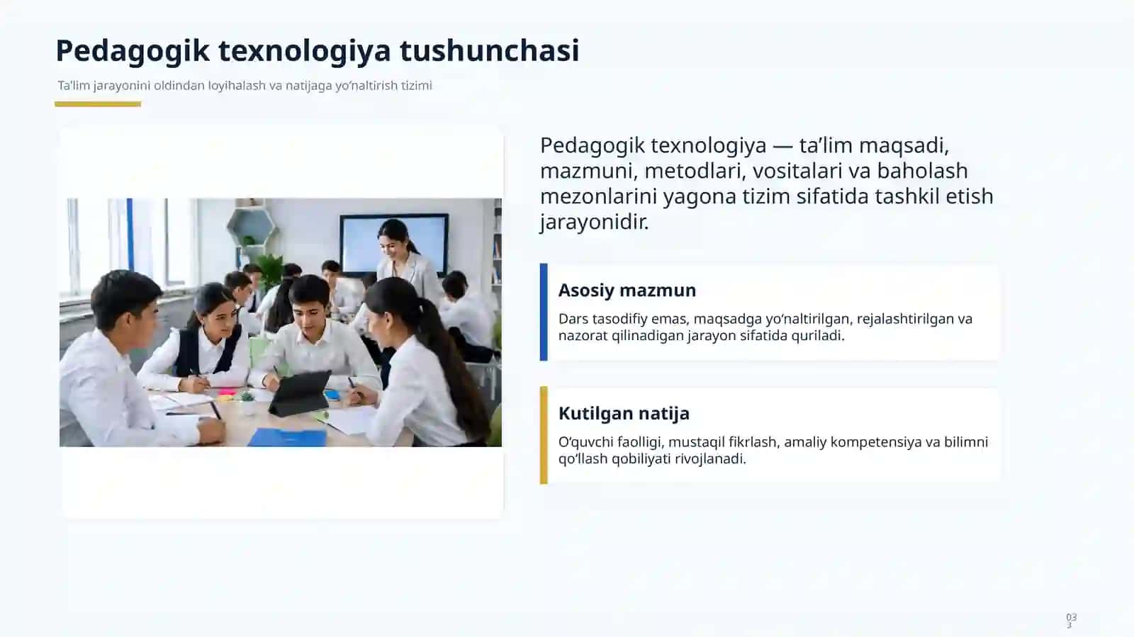 ZAMONAVIY PEDAGOGIK TEXNOLOGIYALAR 3