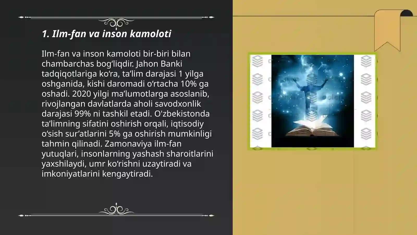Ilm-fan va inson kamoloti 3
