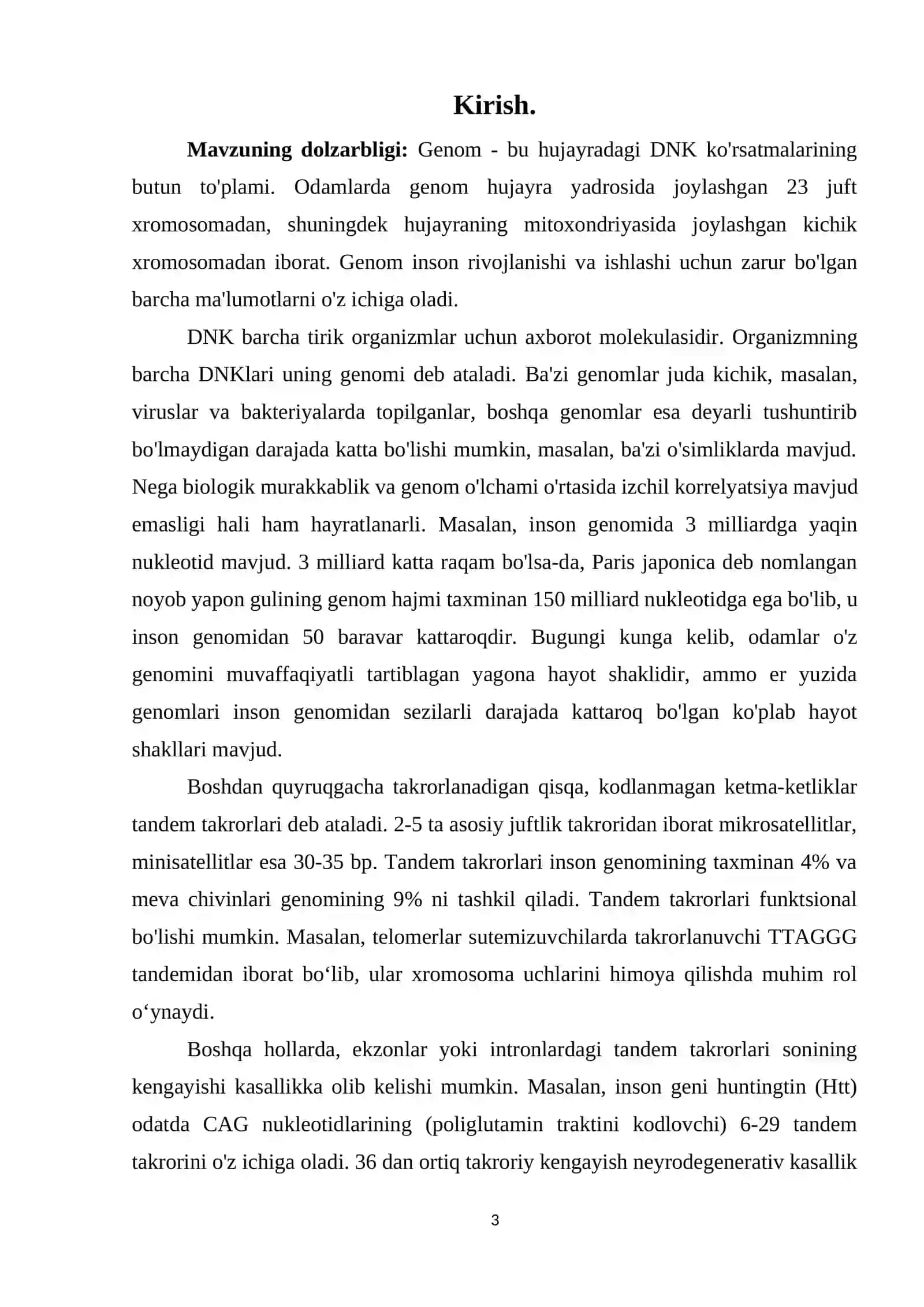 Genom strukturalar haqida tushuncha 3