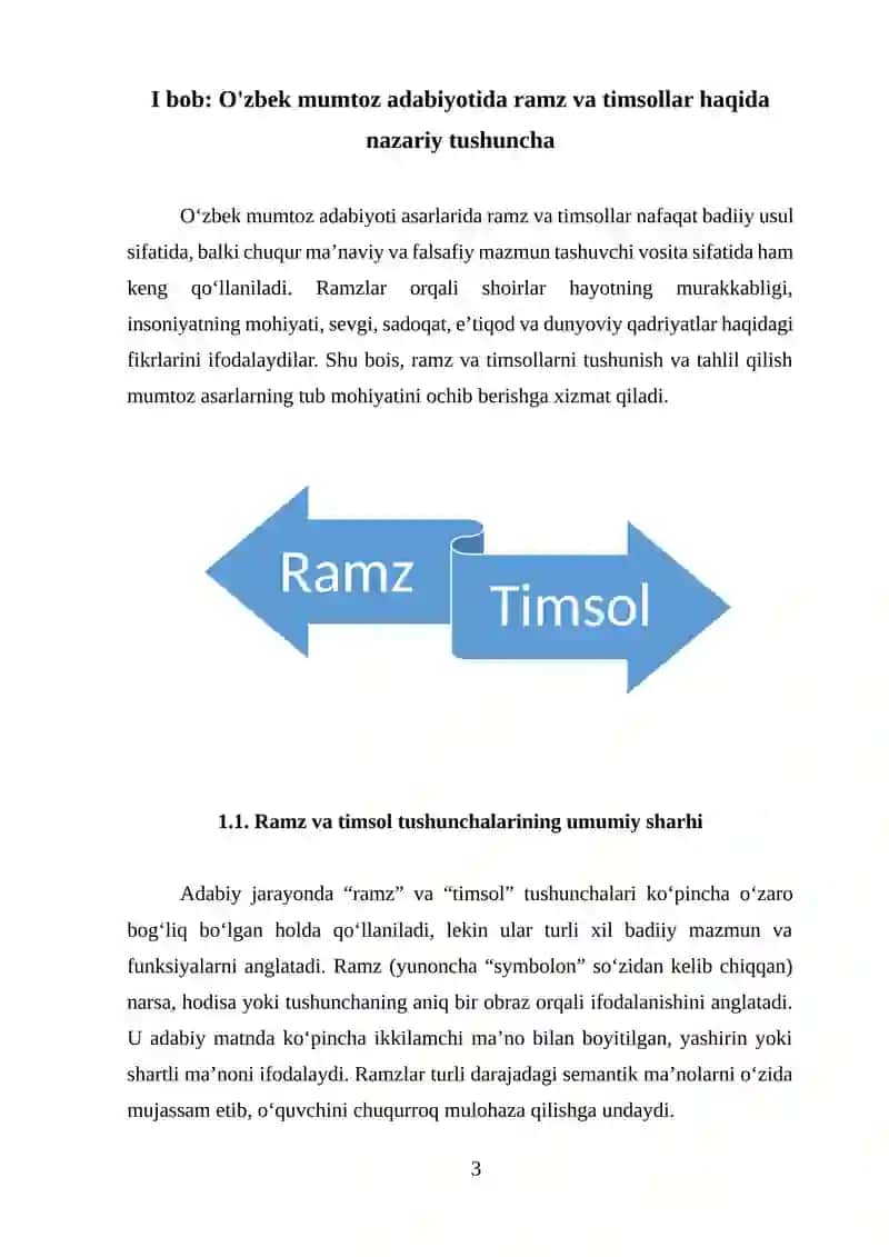 O'zbek mumtoz adabiyotida ramz va timsollar 3
