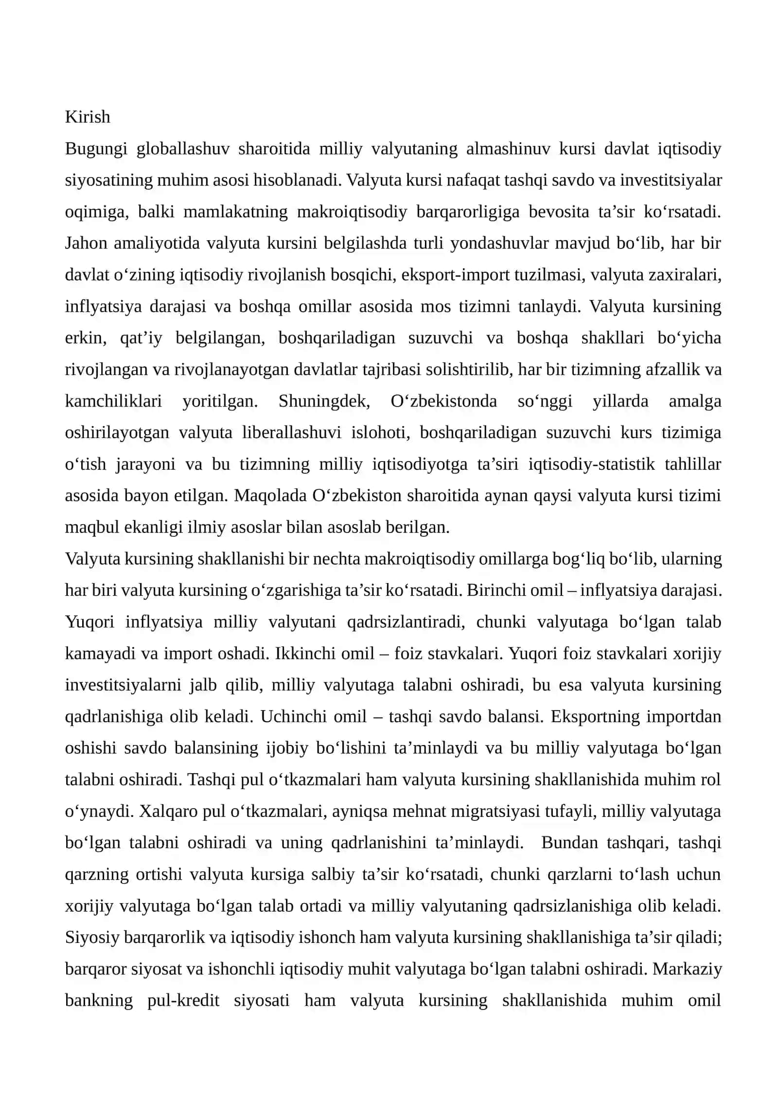 Valyuta kursi 3