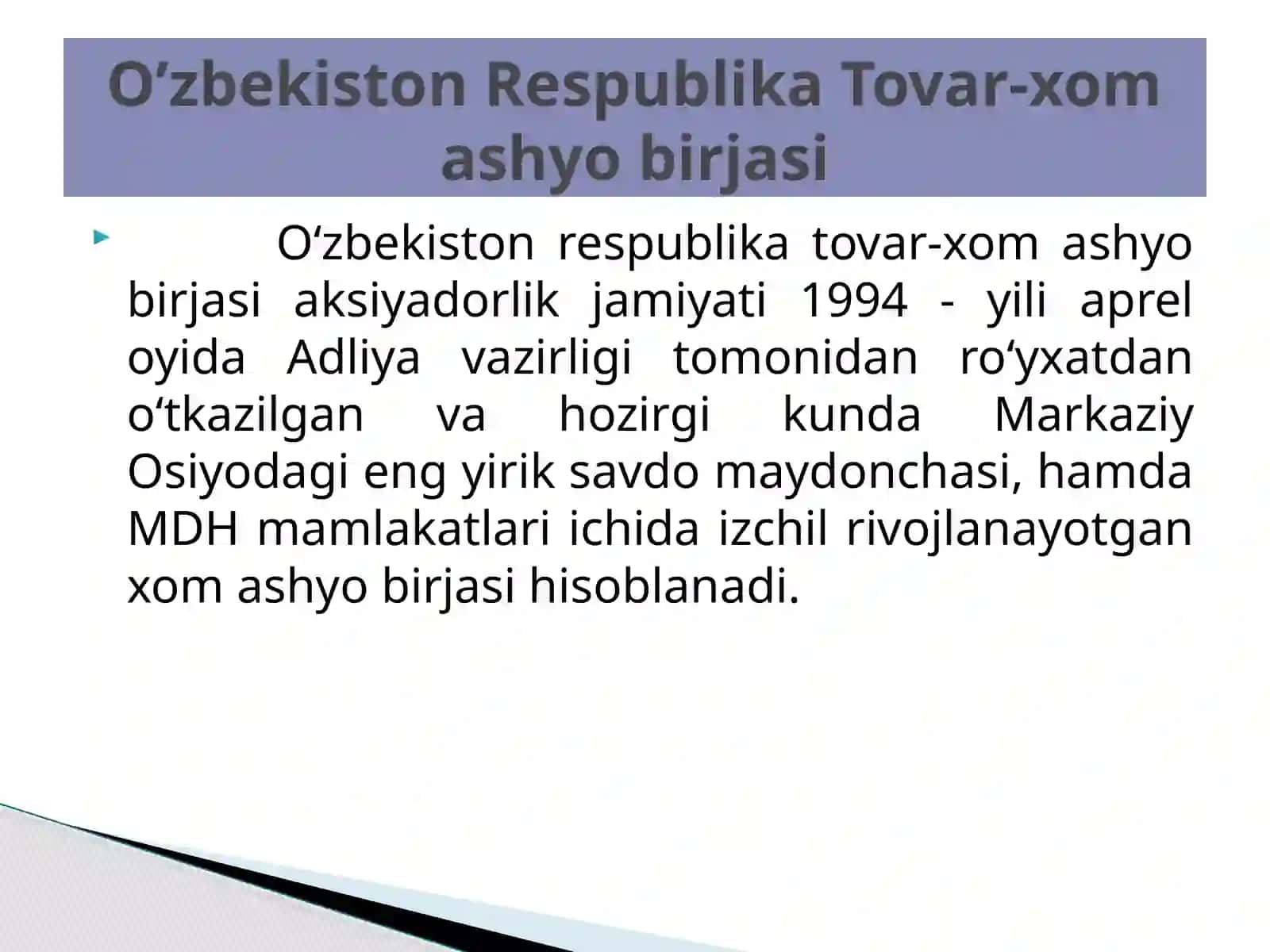 Birjalarning asosiy faoliyati, boshqaruv organlari va funksional vositachilar 3