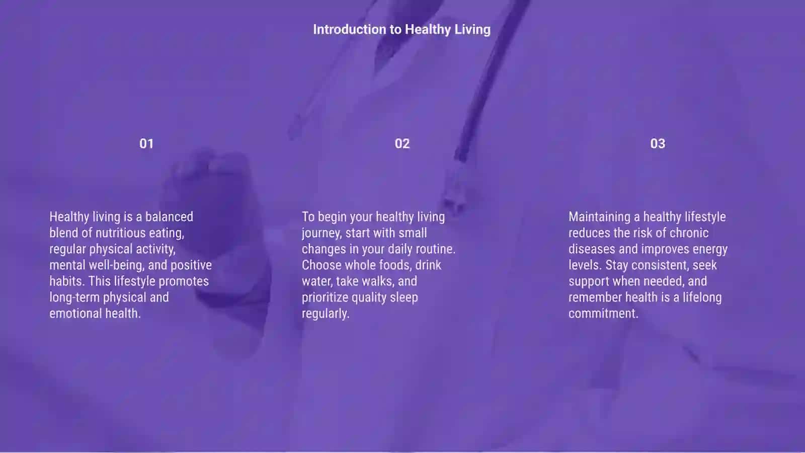 Healthy Lifestyle Tips 3