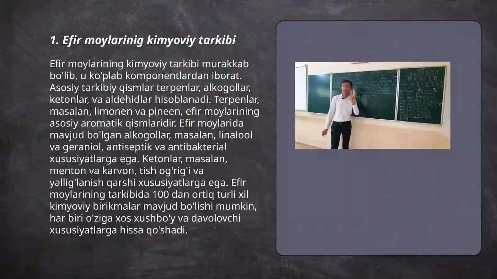 Efir Moylarining Kimyoviy Konstantalari 3