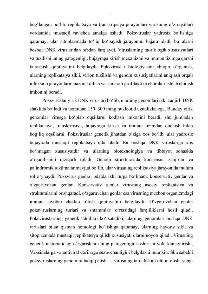 Poksviruslar biologiyasi 3