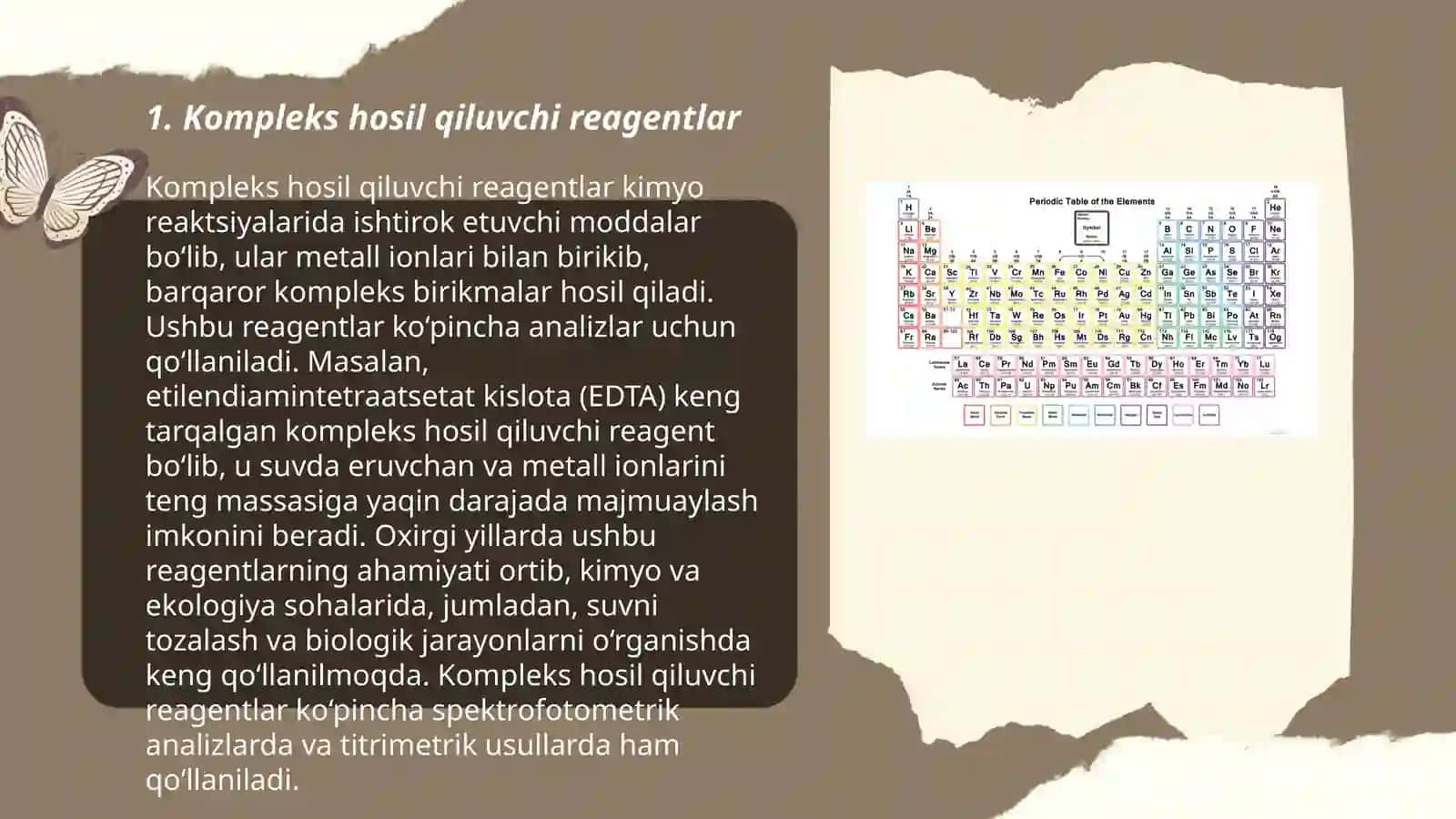 Kompleks hosil qiluvchi reagentlar 3