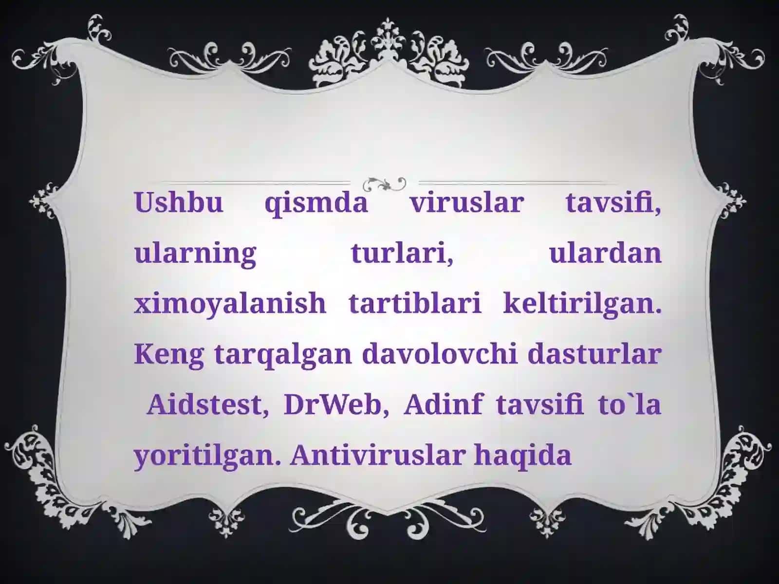 vurisvaantivirusDASTURLARI 3