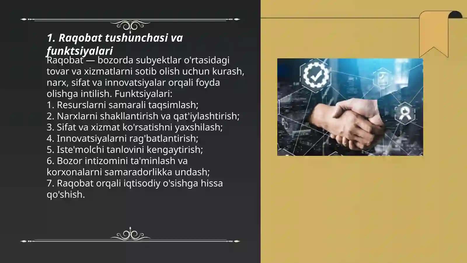 Raqobatning shakllari va usullari 3