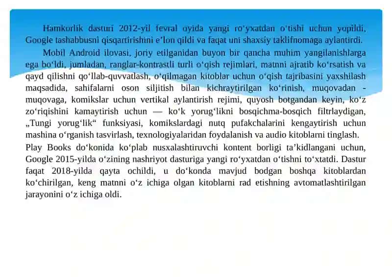 Google Play Kitoblar 3