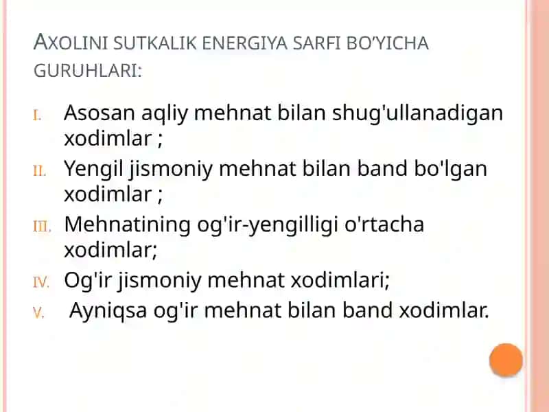 Ovqatlanish gigiyenasi 3