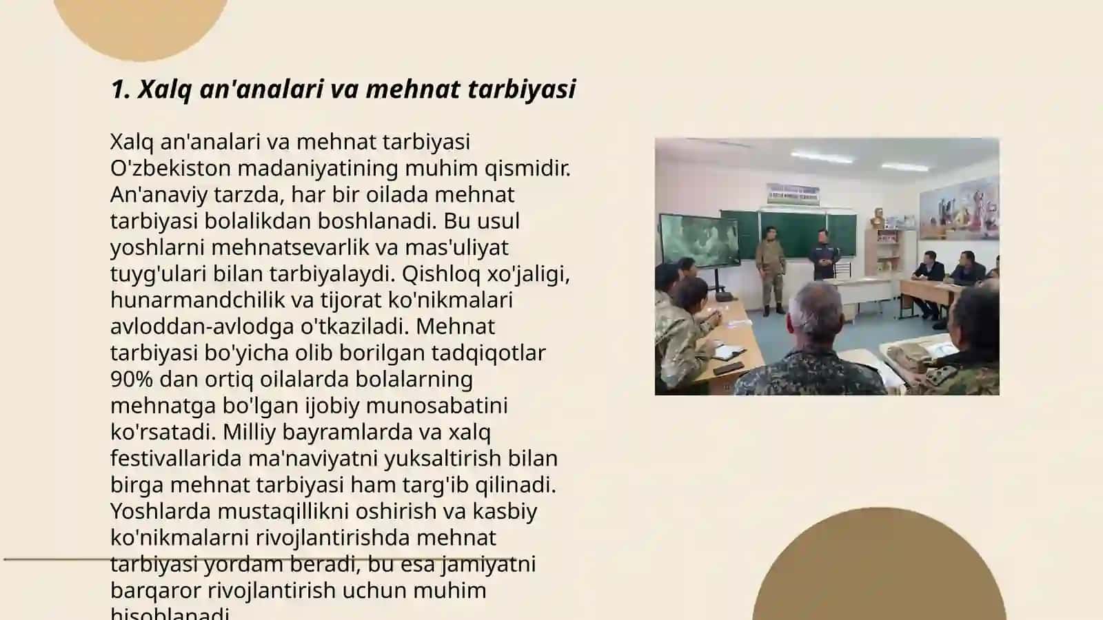 Xalq anʼanalari va mehnat tarbiyasi 3