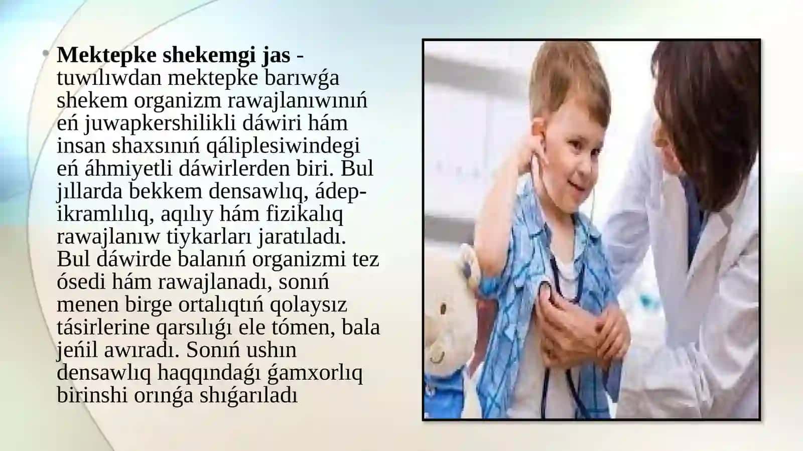 Falsafa: Psixikalıq Rawajlanıw 3