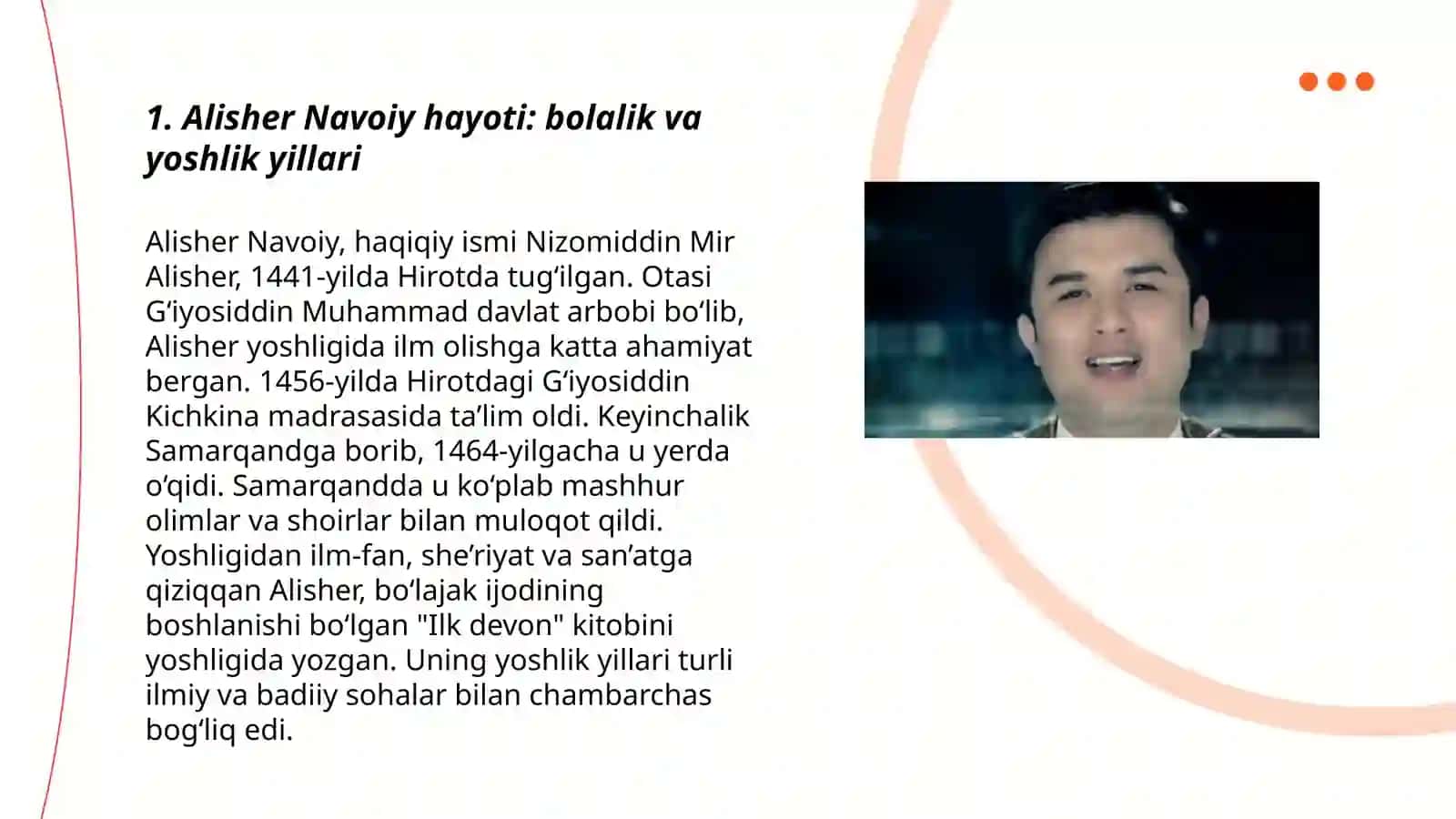 Alisher Navoiy hayoti va ijodi 3