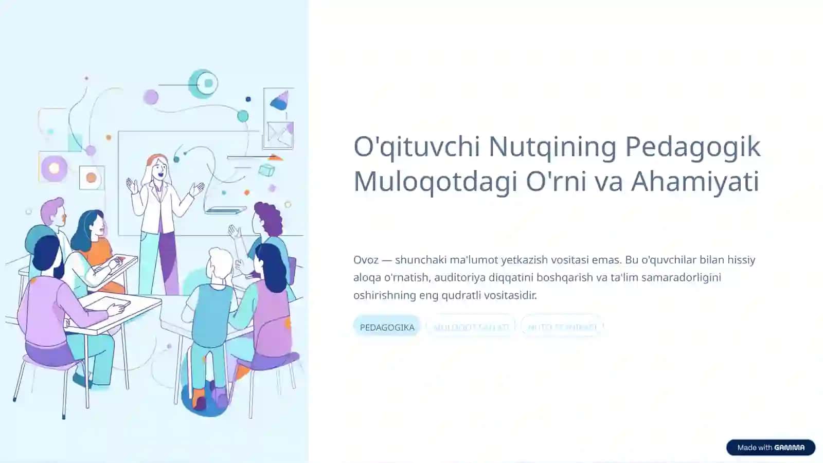 Ovozni ishlatish va o‘qituvchi ovozining o‘zigaxos xususiyatlari 3