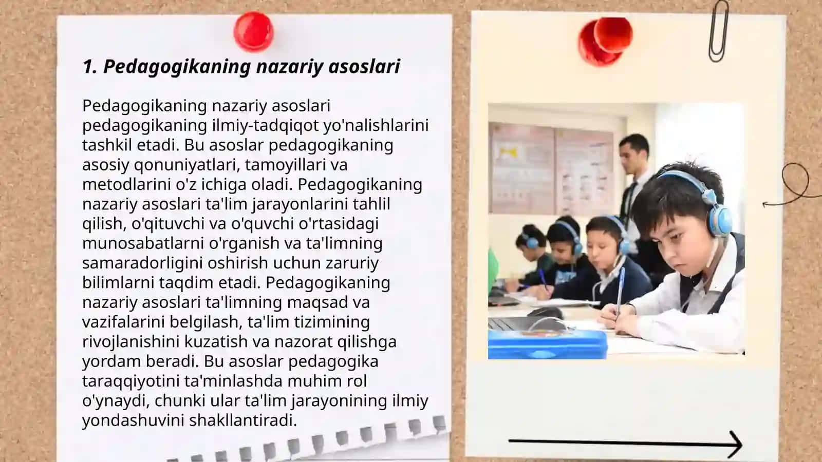 Pedagogikaning nazariy asoslari 3