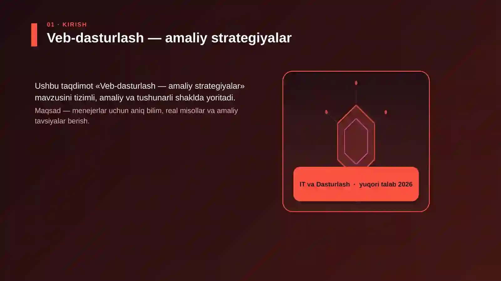Veb-dasturlash — amaliy strategiyalar 3