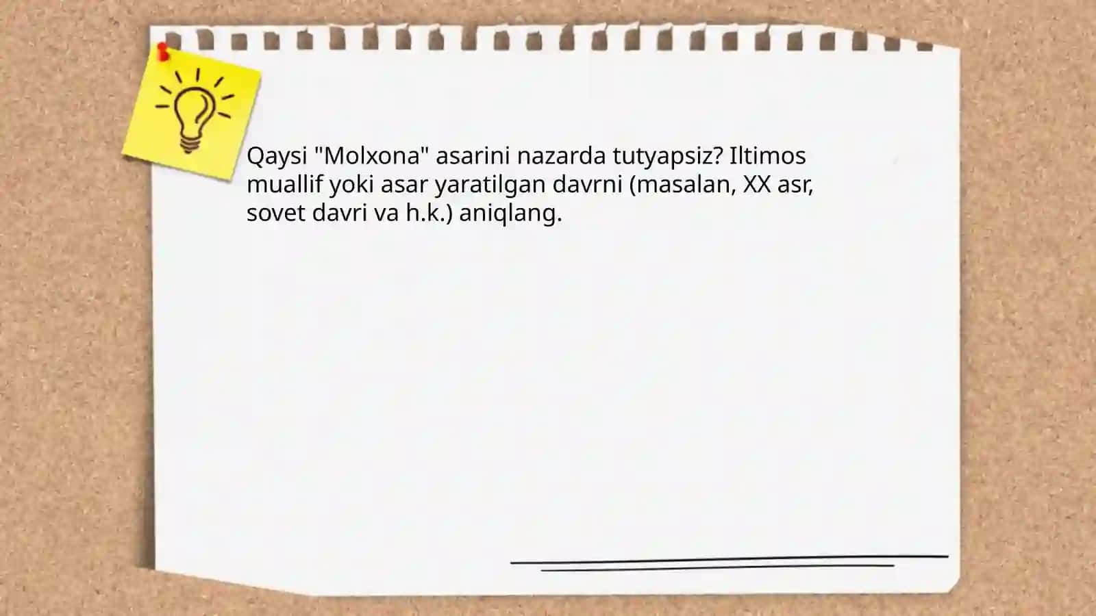 Molxona asari tahlili 3