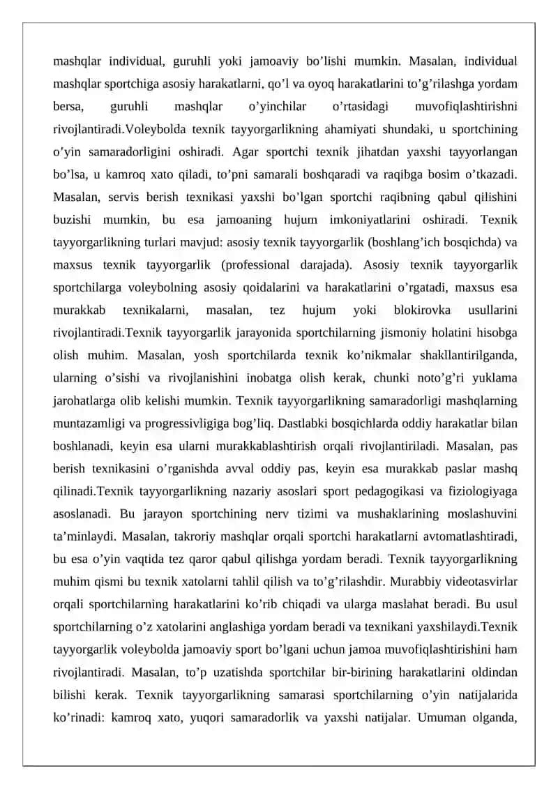 Texnik tayyorgarlik 3