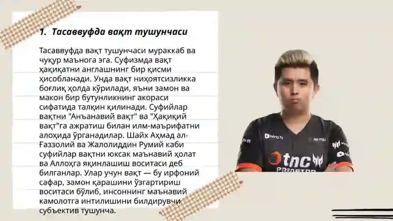 Тасаввуфда вақт тушунчаси 3